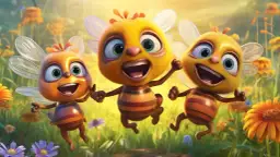 Wiersze o pszczółkach: Zabawna poezja dla najmłodszych o pracowitych owadach