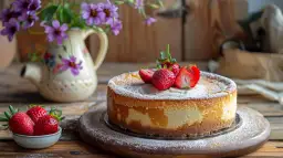 Sernik z sera wiejskiego - delikatny smak tradycji - przepis