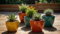 Rośliny w donicach na tarasie: Top 5 najtrwalszych gatunków