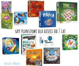 Najlepsze gry planszowe dla 7 latka, które rozweselą i uczą
