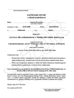 Jak napisać zaświadczenie o wolontariacie – wzór i przykłady do użycia