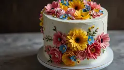 Jak zrobić wyjątkowy tort na 60 urodziny z kwiatami - porady i inspiracje