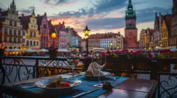 Wrocław Rynek: 8 restauracji z najlepszym widokiem na starówkę