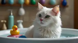 Czy kąpanie kota jest konieczne? Kiedy i jak to robić?