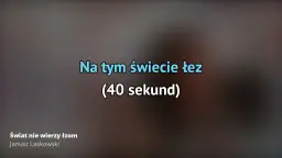 Świat nie wierzy łzom: Mrożąca serca historia prawdziwego wykonawcy hitu