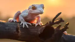 Biały Jeż - Gekon Biały, Glonojad Biały