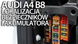 Gdzie są bezpieczniki w Audi A4 B7? Sprawdź lokalizację i uniknij problemów!