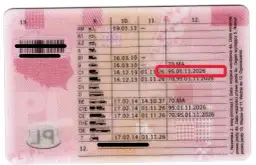 Jak wygląda prawo jazdy z kodem 95 i jakie są jego kluczowe szczegóły?