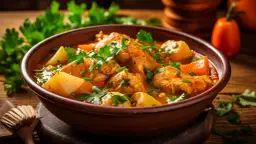 Potrawka z kurczaka: przepis na aromatyczne danie z rosołu