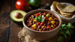 Chili con carne z soczewicą: Wegańska wersja klasycznego dania