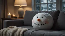 Czy poduszka bałwan ożywi wnętrze zimowym akcentem i stylem?