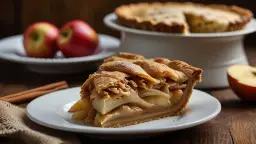Kruche ciasto z jabłkami i budyniową pianką: Idealne połączenie smaków 