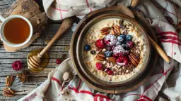 Odkryj przepis na pyszną pieczoną owsiankę na śniadanie!