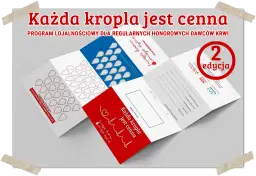 Jakie nagrody i kropelki czekają na dawców krwi - system wymiany punktów