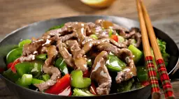 Wołowina po chińsku w sosie sojowym - prosty przepis na pyszne danie