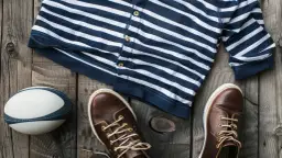 Bluza rugby - styl sportowo-elegancki dla mężczyzn z klasą.