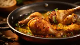 Przepis na udka z kurczaka na patelni