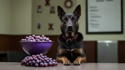 Winogrona a pies: czy są niebezpieczne i jakie mogą być skutki?