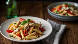 Makaron z ricottą i kurczakiem: Połączenie smaków na obiad