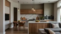 Inspiracje kuchnia z salonem -  sprawdź jak połączyć kuchnię i salon