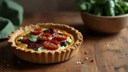 Tarta z suszonymi pomidorami: Prosty przepis na smakowitą tartę
