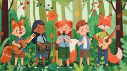 Piosenki dla dzieci o lisku: Jakie melodie uczą maluchy? Edukacyjne hity