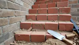 Jak zrobić schody z cegły - krok po kroku, uniknij najczęstszych błędów