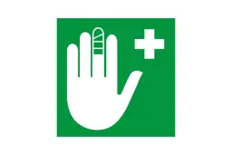 Punkt opatrunkowy: poznaj ważny znak BHP i jego znaczenie