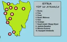 Półwysep Istria co warto zobaczyć - 12 najlepszych atrakcji na wakacje