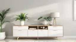 Długa komoda: Funkcjonalność i styl w jednym meblu