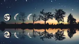 Kalendarz faz Księżyca: sekrety 4 etapów cyklu