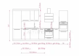 Jaka wysokość szafek w kuchni? Poznaj standardowe wymiary