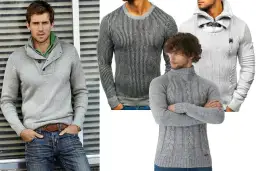 Modne swetry męskie: stylizacje, które zachwycą każdego mężczyznę