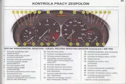 Kontrolki Peugeot 206: Interpretacja ikon na desce Peugeota 206