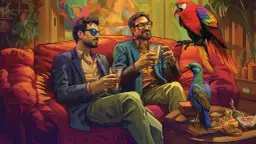 Leonard Pietraszak - polski aktor oraz jego syn