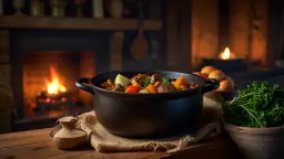 Dania z kociołka: Pyszne przepisy na potrawy z żeliwnego kociołka