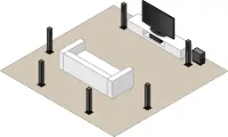 Jak rozmiescić głośniki kino domowe, by uniknąć złej akustyki