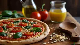 Pizza owsiana z piekarnika: Zdrowa wersja dania na bazie mąki owsianej