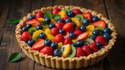 Słodka propozycja ciasta owocowego na kruchym spodzie: Przepis