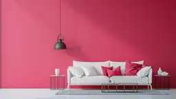 Neonowy róż we wnętrzach: Jak stosować energetyczny kolor?