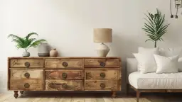 Aranżacja komody w salonie: 6 stylowych pomysłów