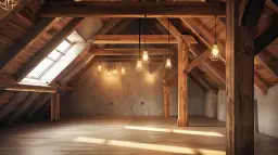 Oświetlenie poddasza: 5 pomysłów na aranżację wnętrza