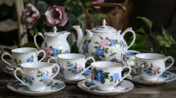 Serwisy kawowe z porcelany Chodzież: klasyka i elegancja wyrobów