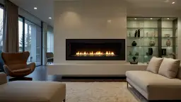 Nowoczesna obudowa kominka: Design i funkcjonalność w jednym