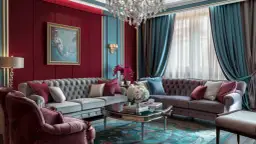 Kolor malinowy: Intensywna barwa w aranżacji wnętrz