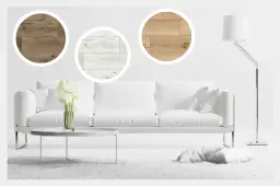 Idealne kolory podłogi do białych mebli, które odmienią twoje wnętrze