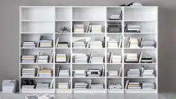 Najlepsze regały na książki IKEA: funkcjonalne modele do 2000 zł