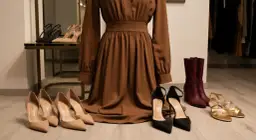 Jak dobrać sukienkę do brązowych butów? Przewodnik stylistki