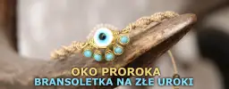 Amulet oko proroka jako naszyjnik i bransoletka - znaczenie