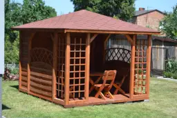 Zabudowa ścian altany: pomysły, materiały, prawo Twój poradnik